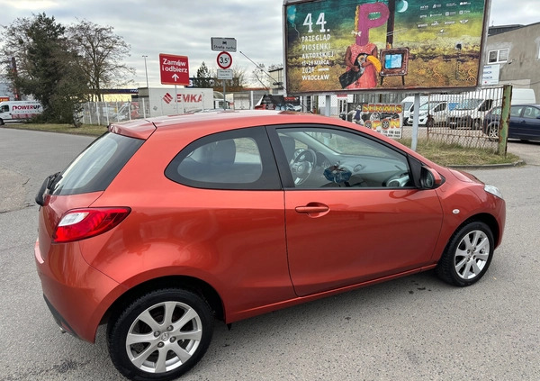 Mazda 2 cena 12999 przebieg: 186000, rok produkcji 2009 z Szczecin małe 301